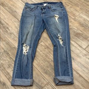 Boyfriend fit jeans